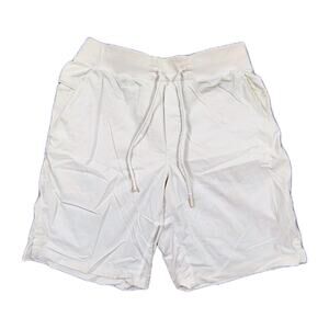 Lululemon Pace Breaker Short Men's M Off White Lined Running Training Active 9"